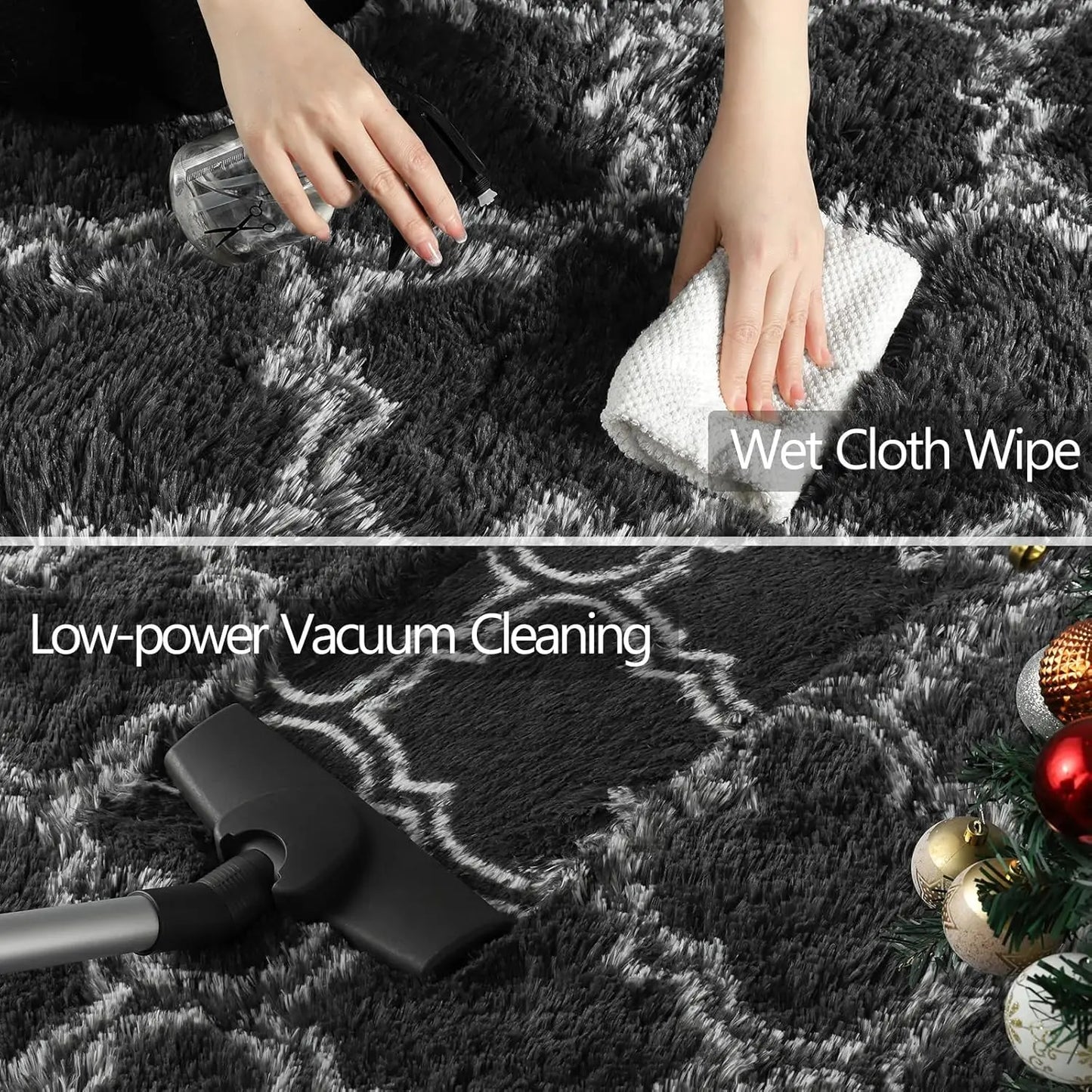 Large Shag Area Rugs Super Soft Plush Fluffy Carpets 5x7