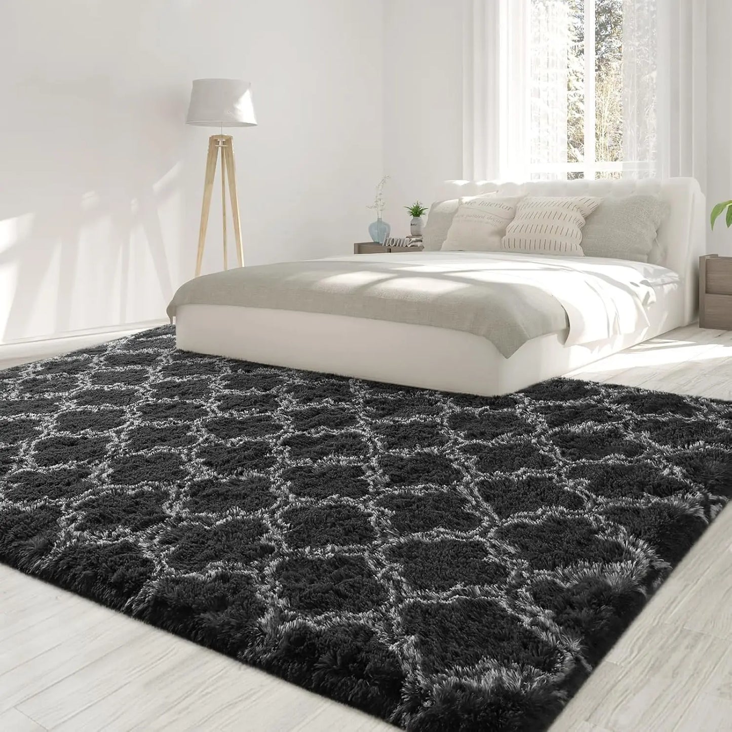 Large Shag Area Rugs Super Soft Plush Fluffy Carpets 5x7