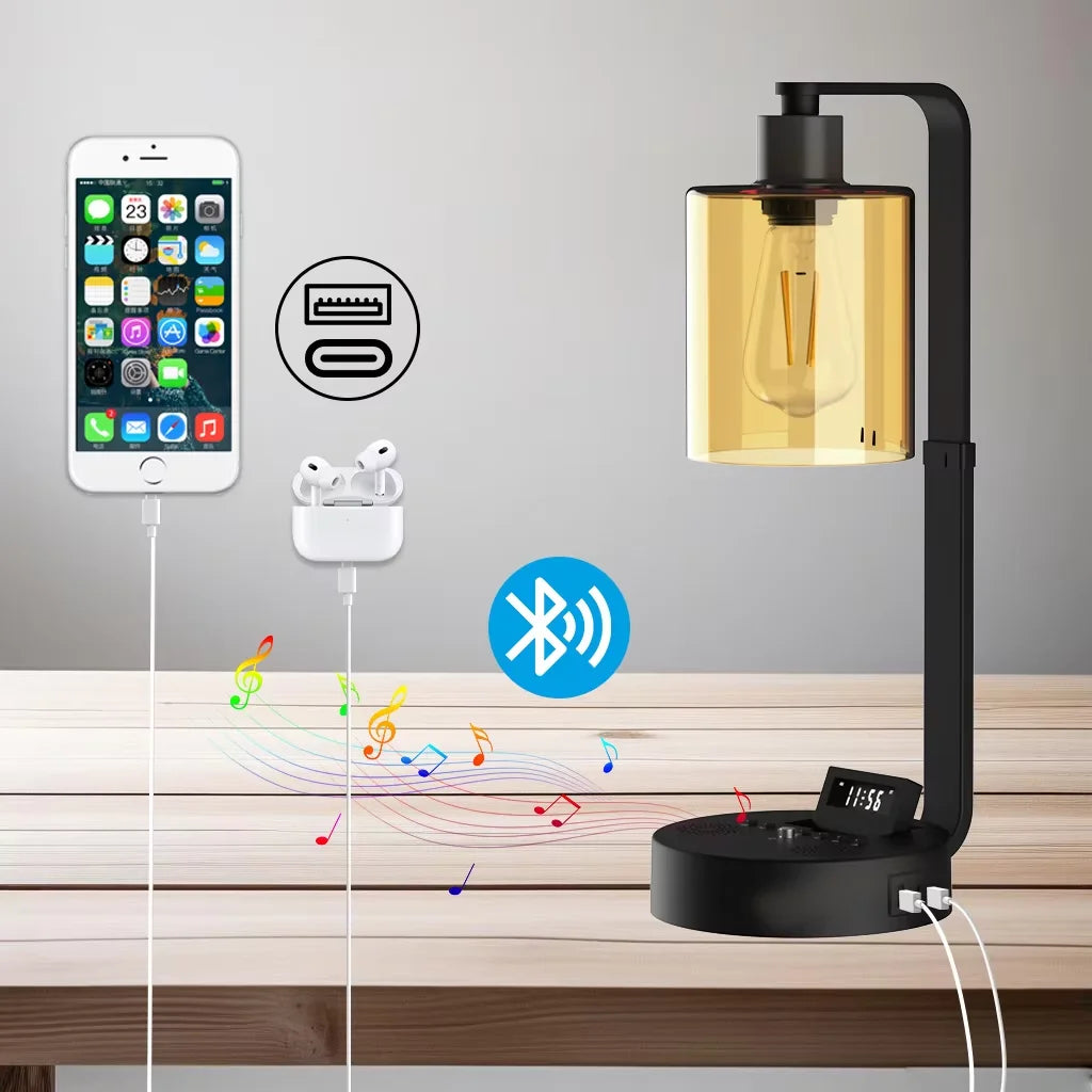Dimmable LED Table Lamp Touch Night Light Rechargeable