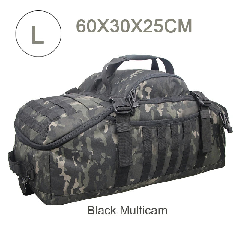 LQARMY Outdoor Mountaineering Duffel Bag 30L 50L 80L