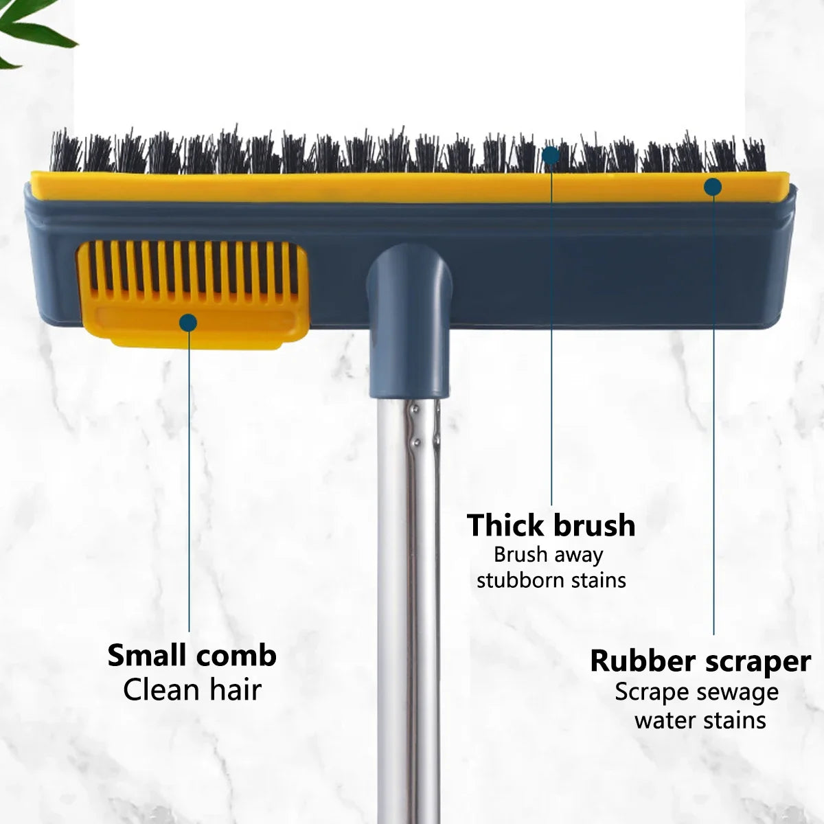 Floor Cleaning Brush for Bathroom, Windows, Wall Tile, Floor