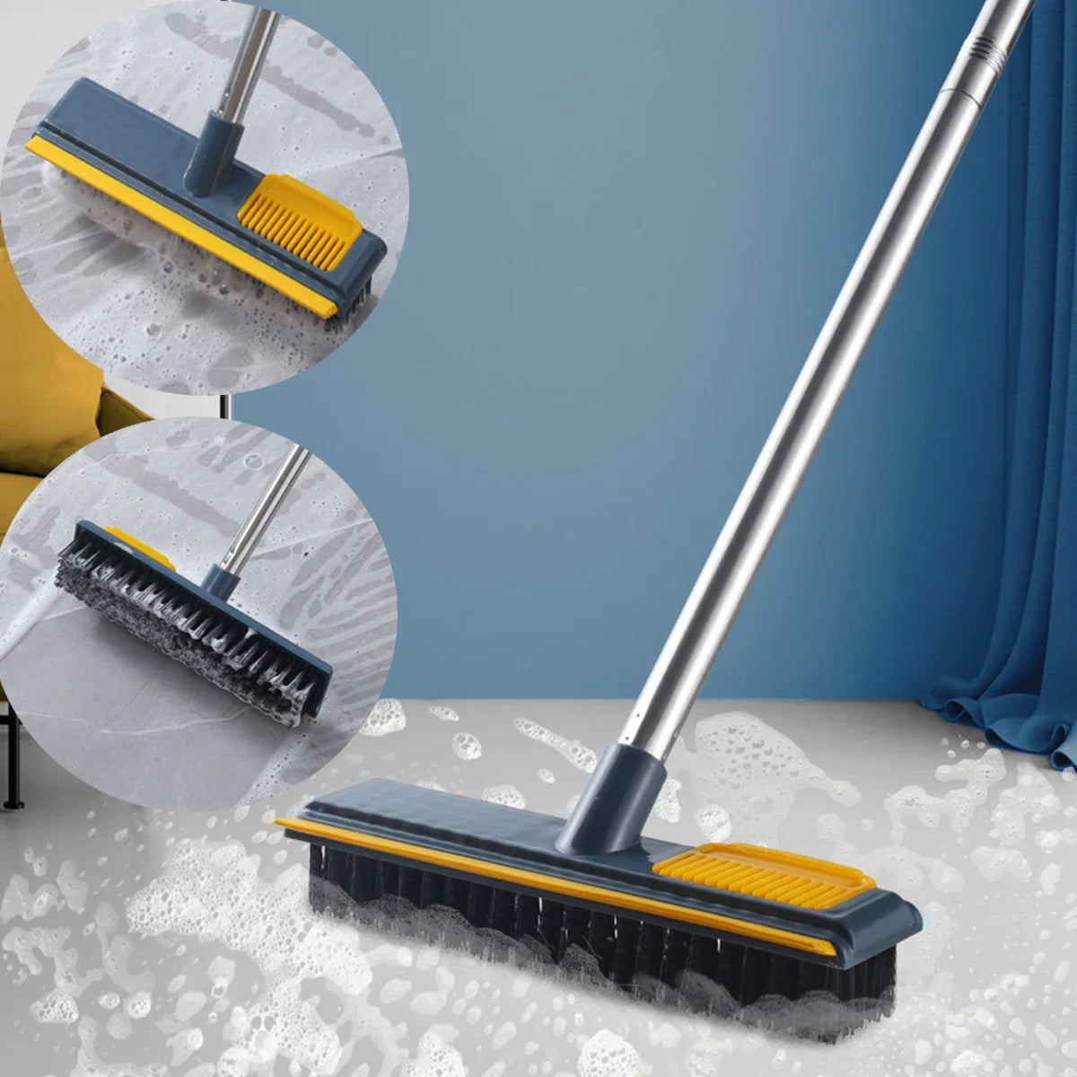 Floor Cleaning Brush for Bathroom, Windows, Wall Tile, Floor
