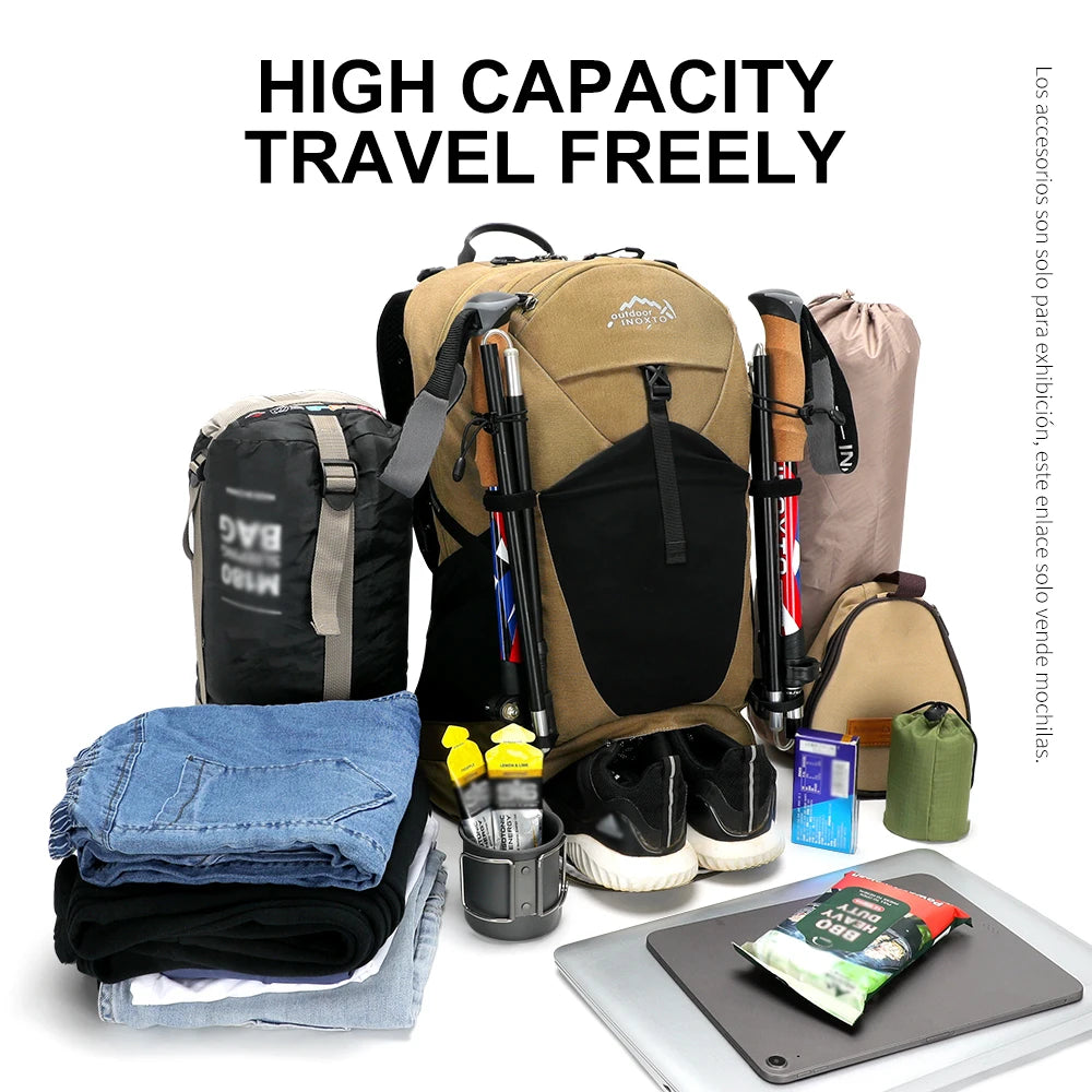 Mountaineering backpack 35 liters men's and women's outdoor waterproof sports bag