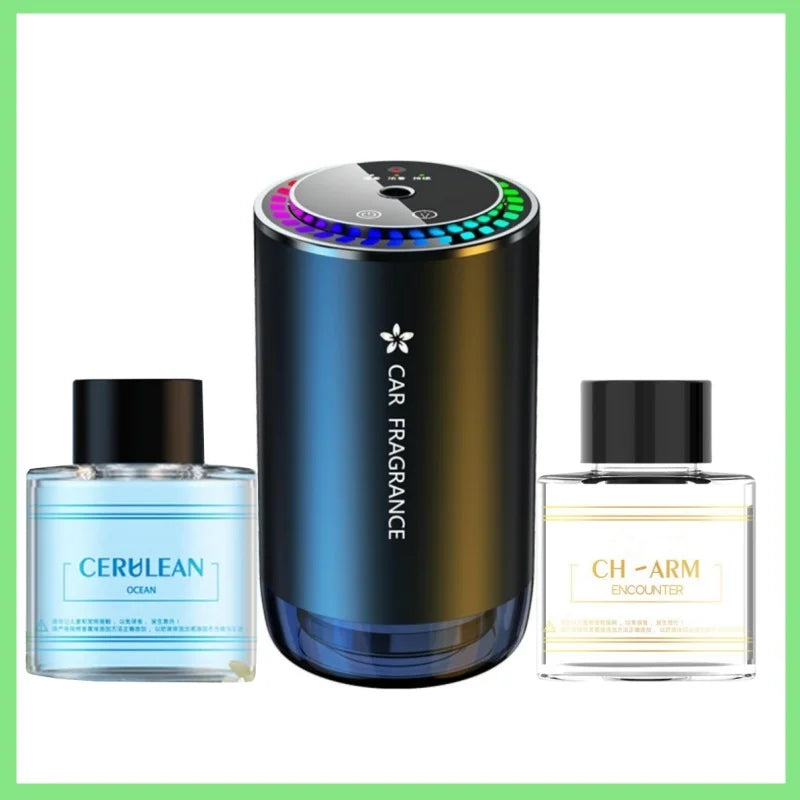 Smart Air Freshener with Projector Light USB Rechargeable Diffuser