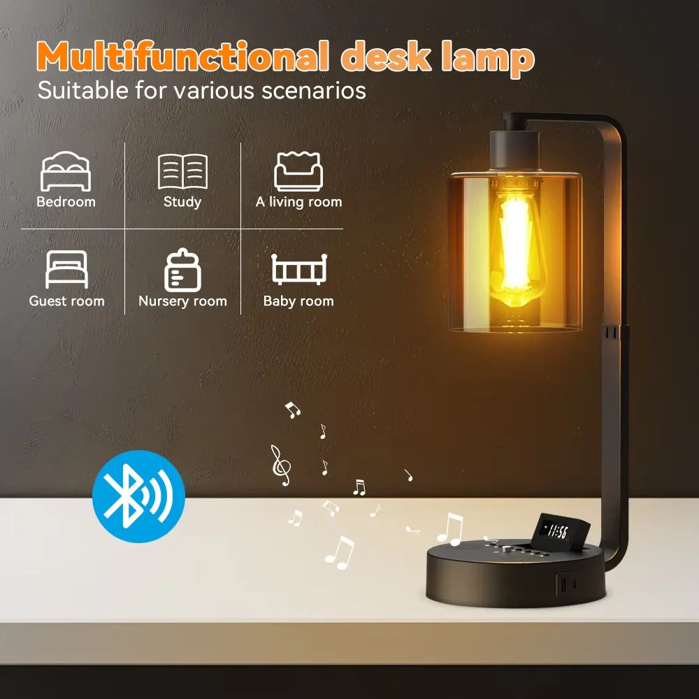Dimmable LED Table Lamp Touch Night Light Rechargeable