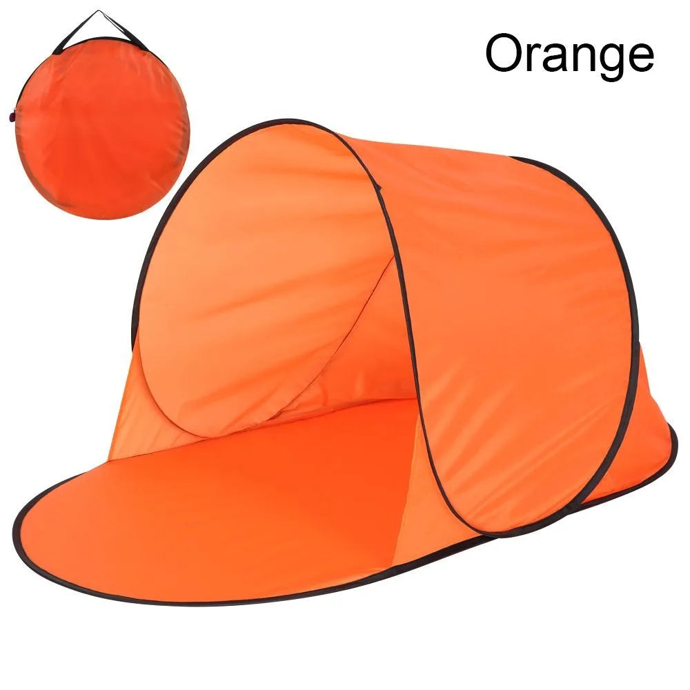 Outdoor Portable Pop Up Beach Tent Shade Sun Shelter UV Protection with UV Block Fabric