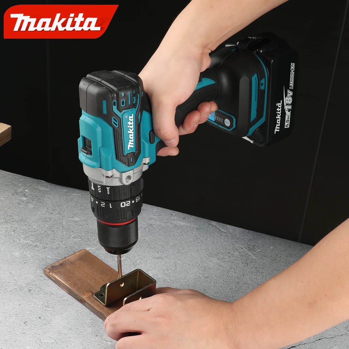 Makita DDF487 Brushless Cordless Drill Driver 13mm Tool