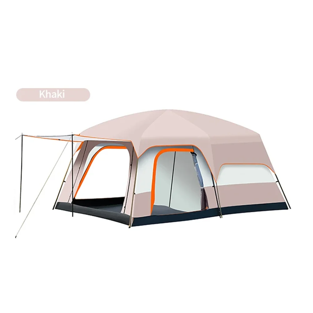 Upgraded 4 Season Camping Tent For Eight Plus Waterproof