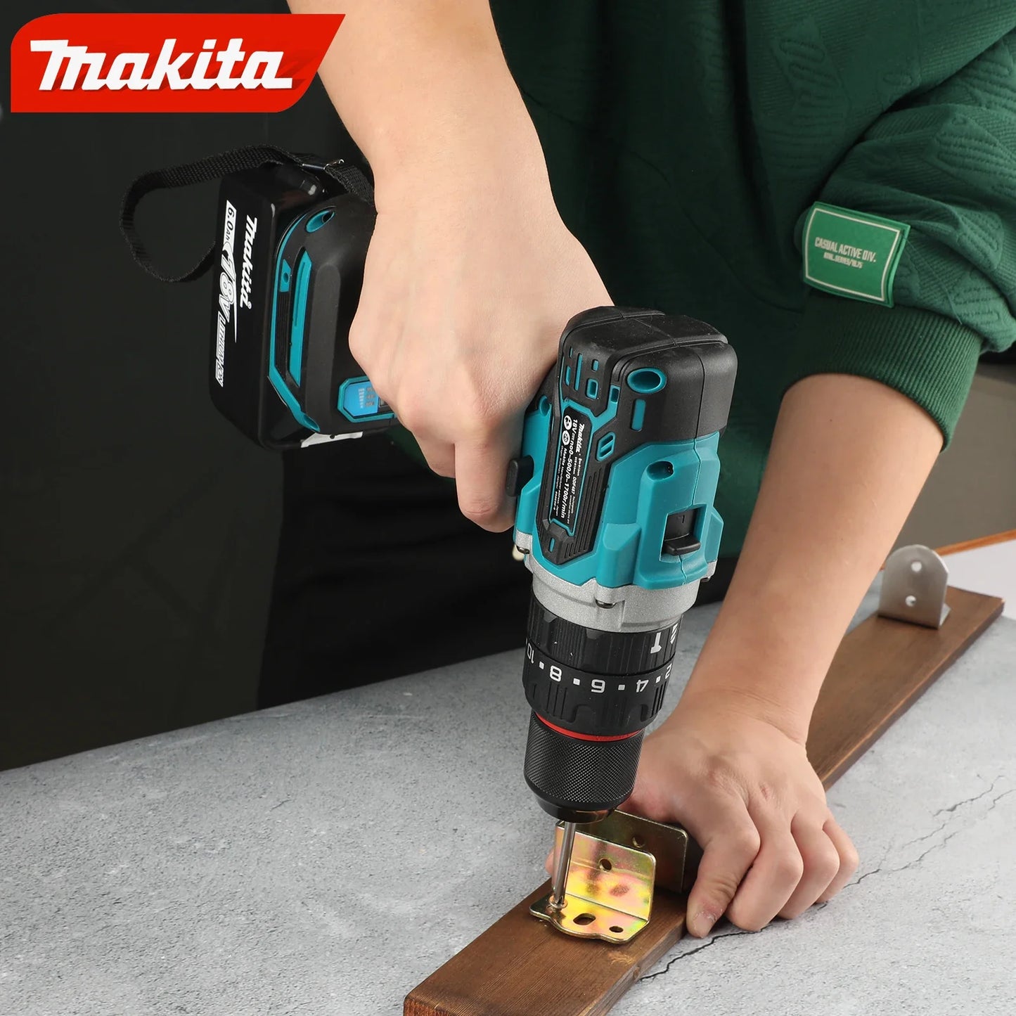Makita DDF487 Brushless Cordless Drill Driver 13mm Tool