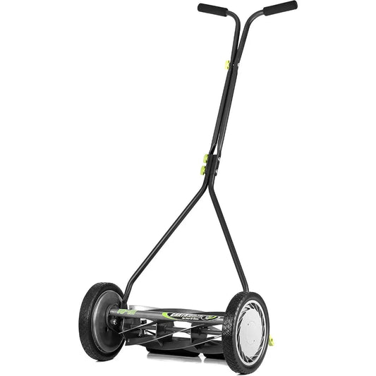 Earthwise 1715-16EW 16 Inch 7 Blade Push Reel Lawn Mower Grey