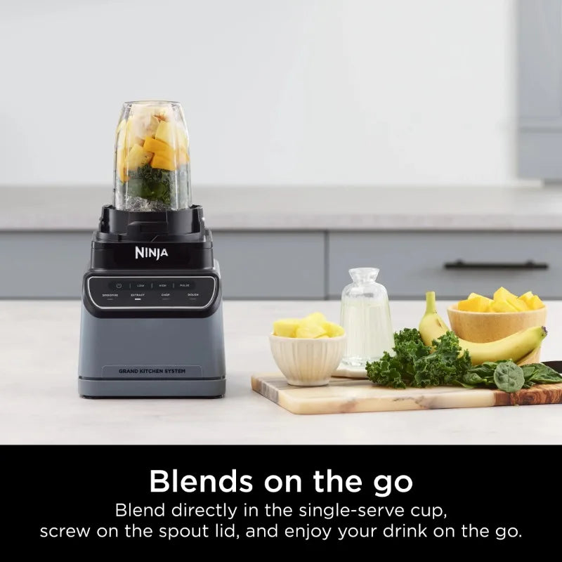Ninja Grand Kitchen System 1200 Blender with 4 Preset Auto-iQ Programs KS500