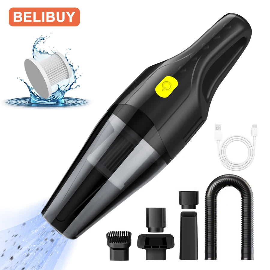 BELIBUY Car Vacuum Cleaner Multifunctional Household Machine