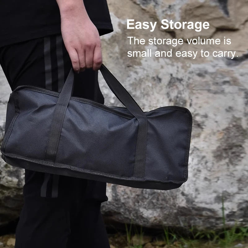 Lightweight Folding Aluminum Camping Table With Mesh Bag