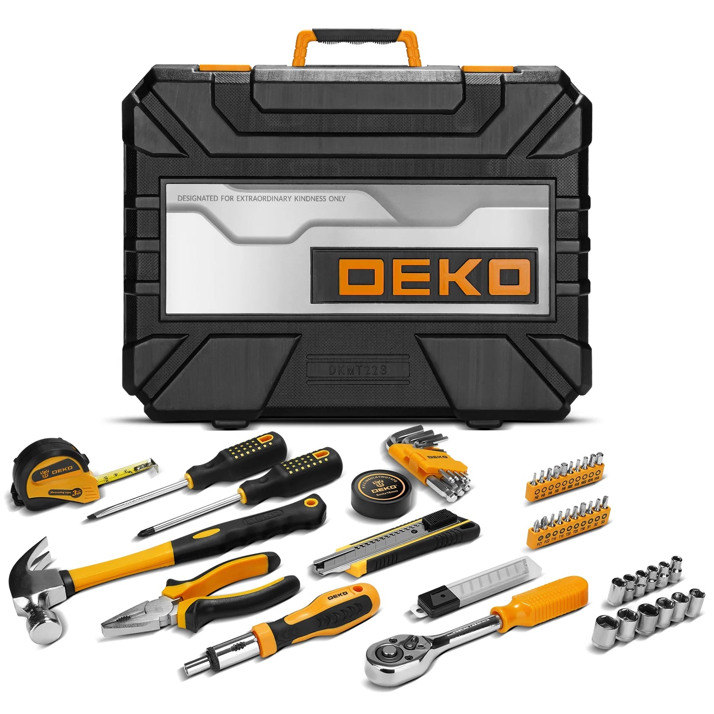 228Pcs Socket Wrench Combination Mixed Tool Storage Case