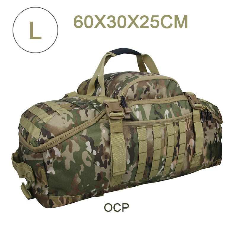 LQARMY Outdoor Mountaineering Duffel Bag 30L 50L 80L
