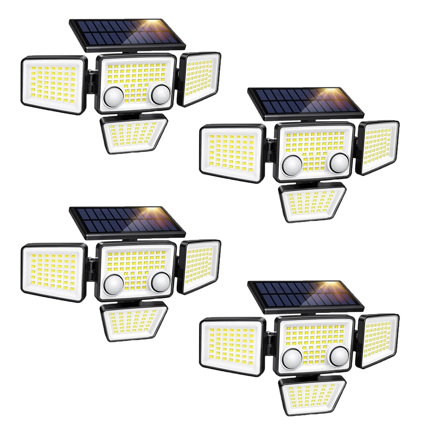 Solar Outdoor Lights - 3000LM 188 LED Motion Sensor