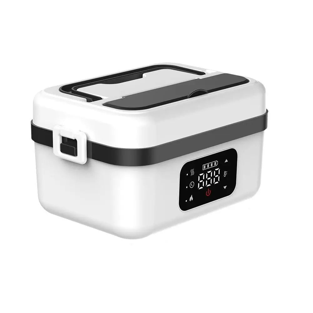 Wireless Insulated Lunch Box With 8000mAh Battery 60W 1L Stainless Steel