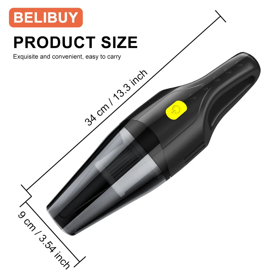 BELIBUY Car Vacuum Cleaner Multifunctional Household Machine