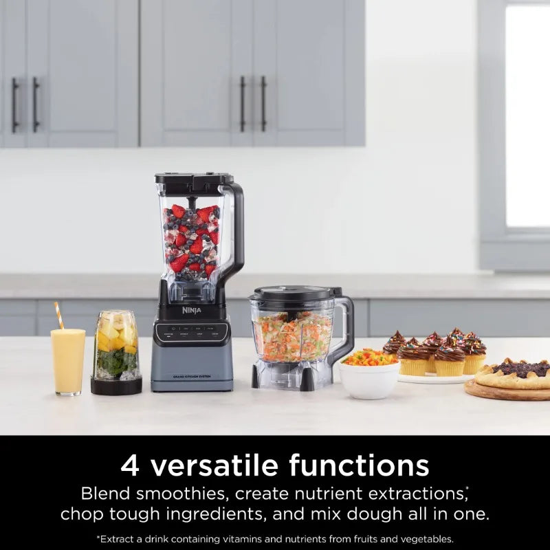 Ninja Grand Kitchen System 1200 Blender with 4 Preset Auto-iQ Programs KS500