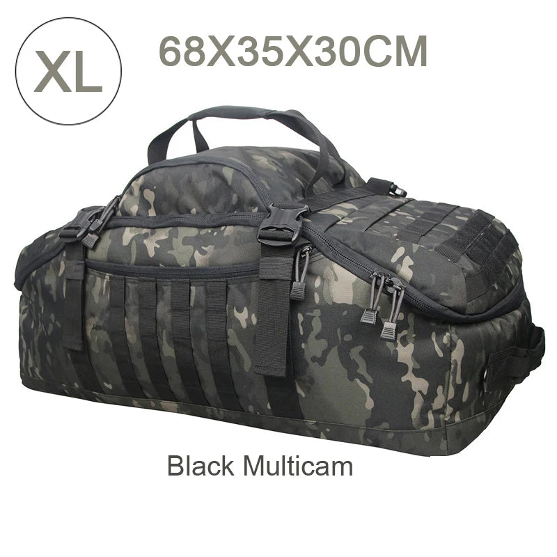 LQARMY Outdoor Mountaineering Duffel Bag 30L 50L 80L