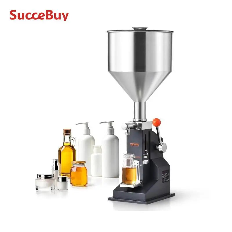 Manual Bottle Filler Adjustable 5 To 50ml 5 To 100ml Hopper