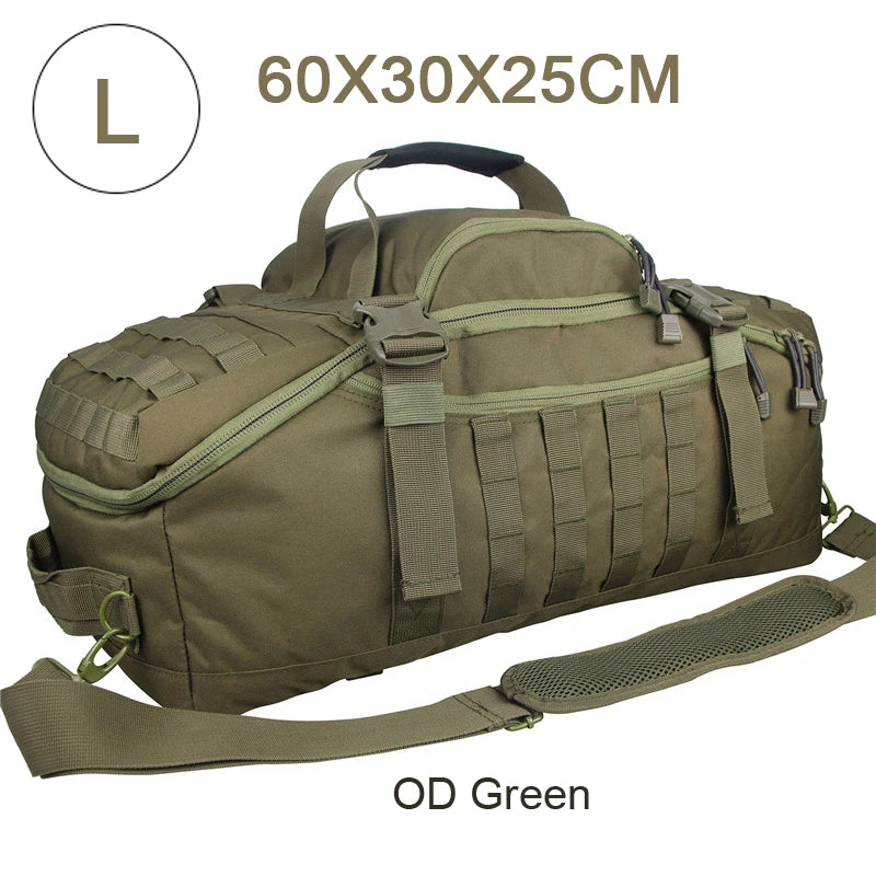 LQARMY Outdoor Mountaineering Duffel Bag 30L 50L 80L
