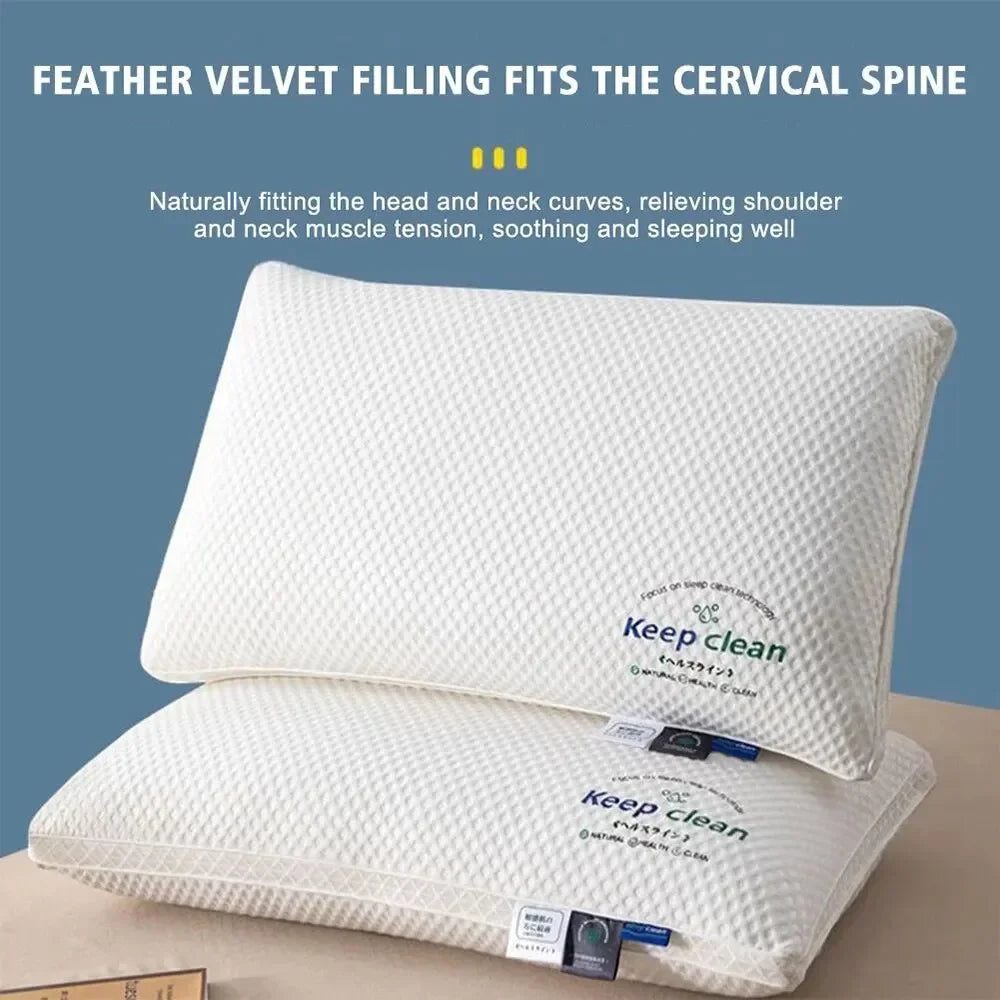 3D Neck Pillow with High Elasticity and Non Collapse for Hotel Home Bedding