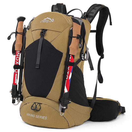Mountaineering backpack 35 liters men's and women's outdoor waterproof sports bag