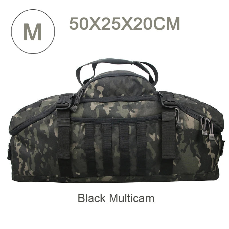 LQARMY Outdoor Mountaineering Duffel Bag 30L 50L 80L