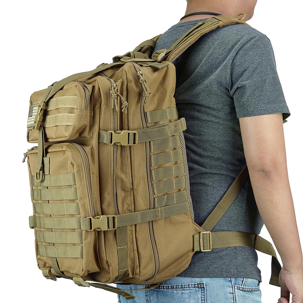 50L Unisex Tactical Backpack For Trekking And Hunting Gear