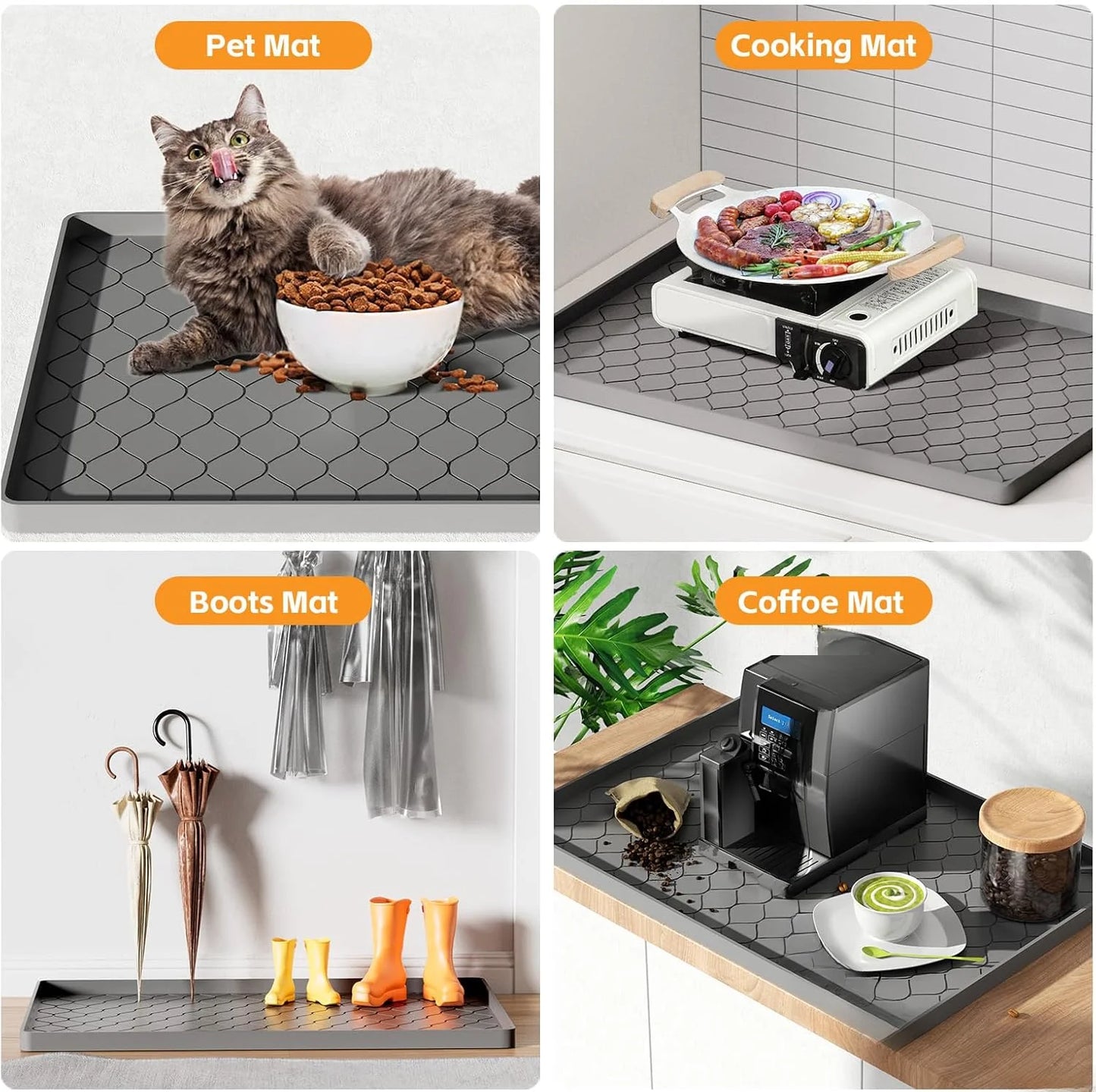 Waterproof Under Sink Mat - 34” x 22” Cabinet Liner
