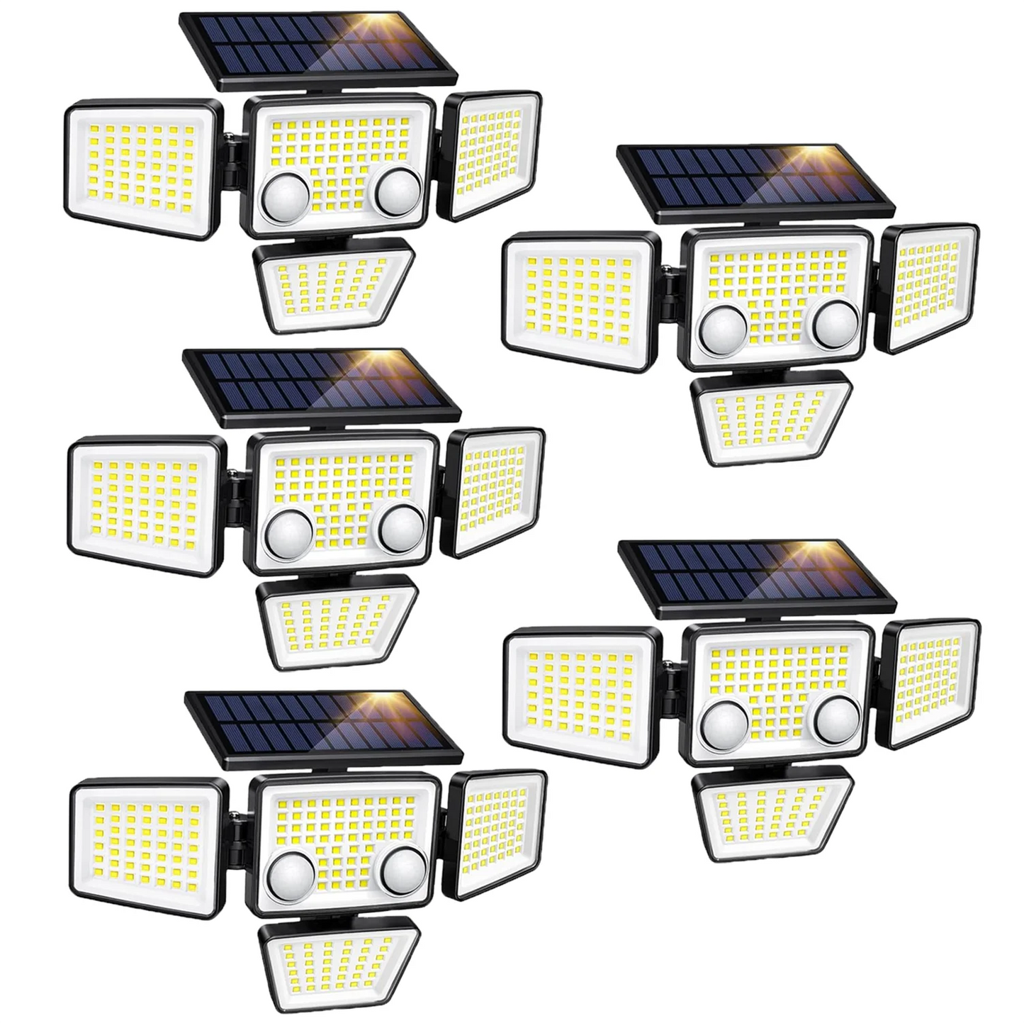 Solar Outdoor Lights - 3000LM 188 LED Motion Sensor