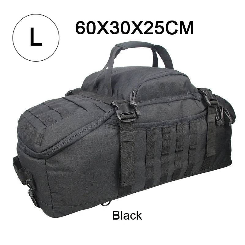 LQARMY Outdoor Mountaineering Duffel Bag 30L 50L 80L