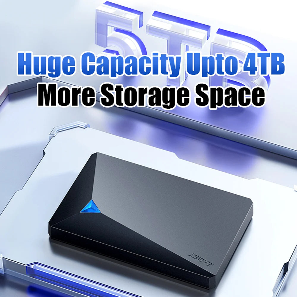 Portable External Hard Drive 1TB-5TB HDD for PC Mac