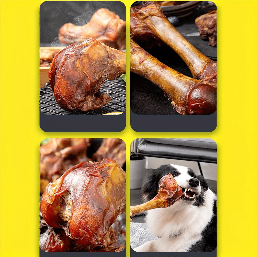 Large Cow Bone 4.23-5.29oz 5.12in All Natural Healthy Digestible