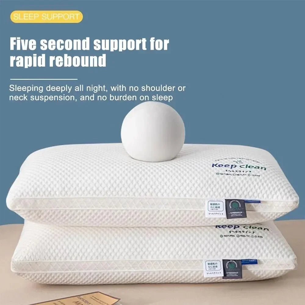 3D Neck Pillow with High Elasticity and Non Collapse for Hotel Home Bedding