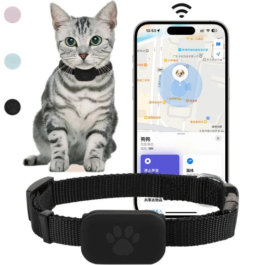 Pet Bluetooth GPS Tracker Mini Dog and Cat Movement Tracker