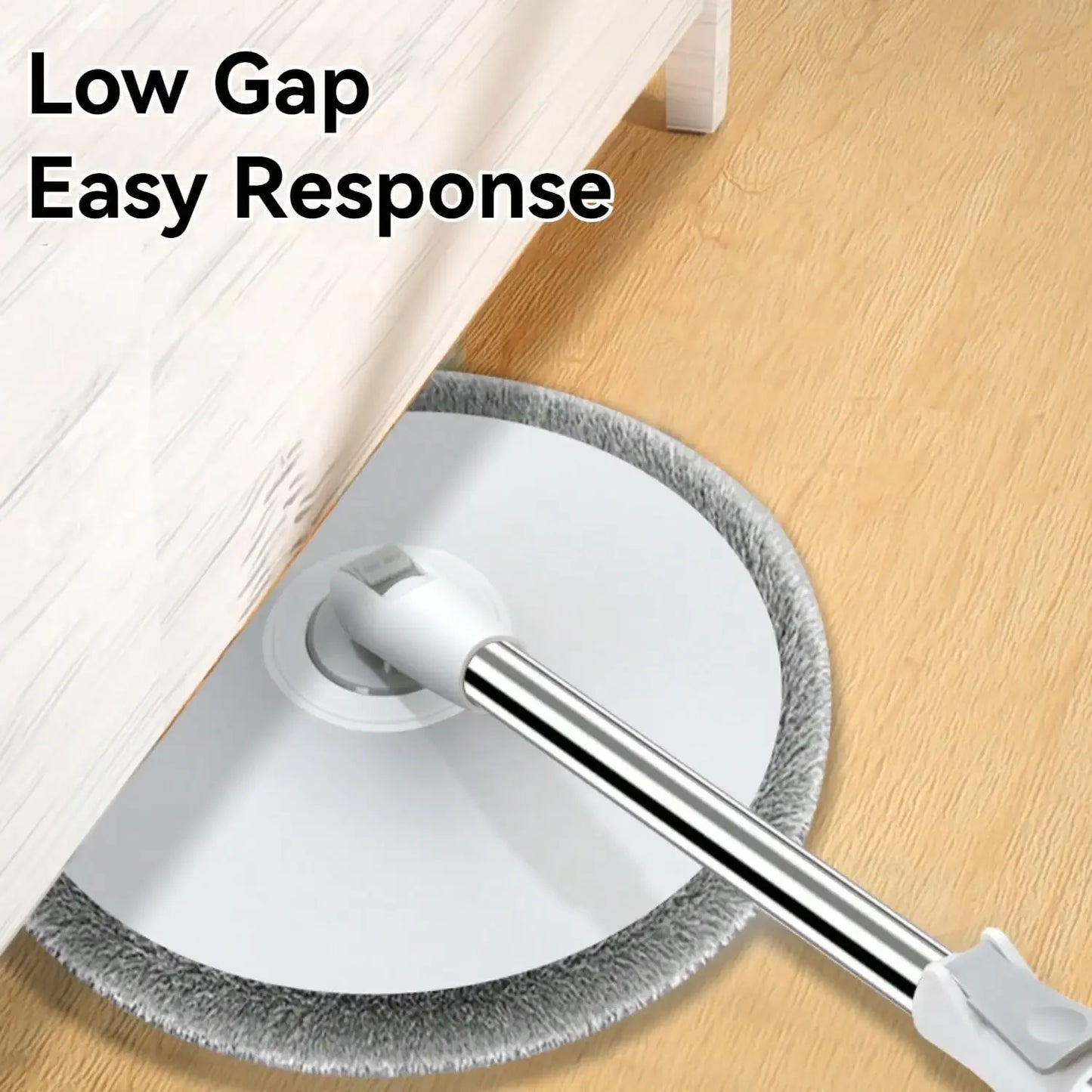 Lazy Hands-free Washing Sewage Separation Mop Microfiber Set