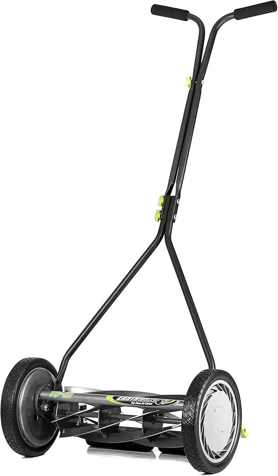 Earthwise 1715-16EW 16 Inch 7 Blade Push Reel Lawn Mower Grey