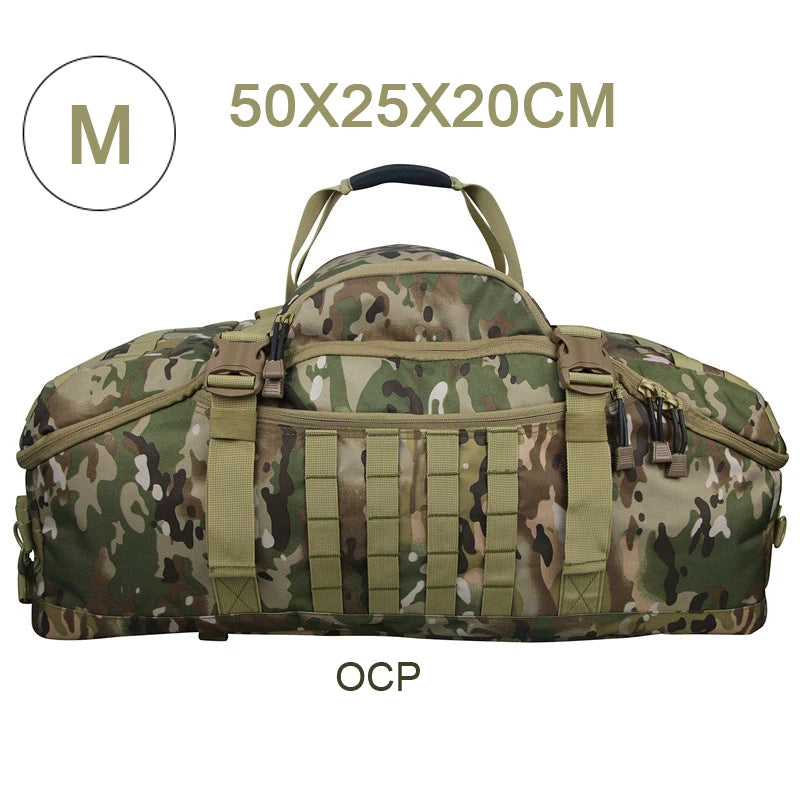 LQARMY Outdoor Mountaineering Duffel Bag 30L 50L 80L
