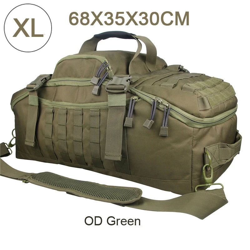 LQARMY Outdoor Mountaineering Duffel Bag 30L 50L 80L