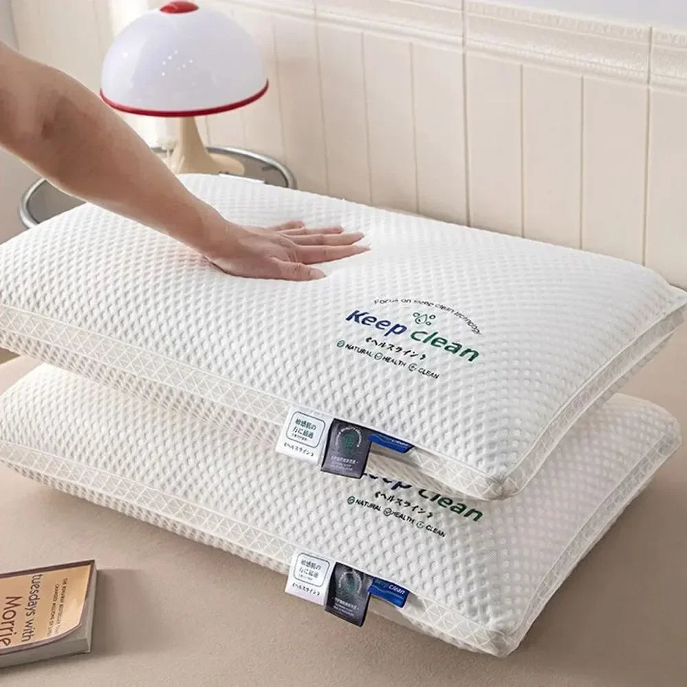 3D Neck Pillow with High Elasticity and Non Collapse for Hotel Home Bedding