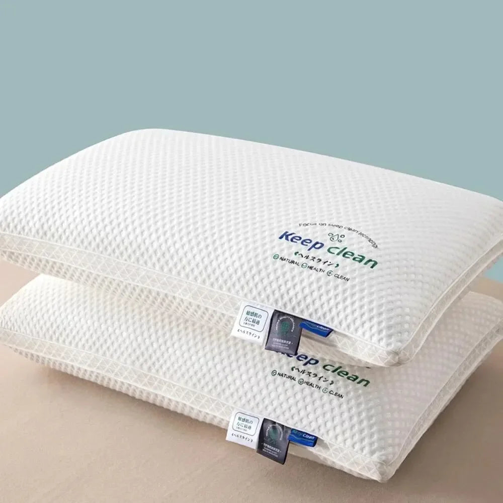 3D Neck Pillow with High Elasticity and Non Collapse for Hotel Home Bedding
