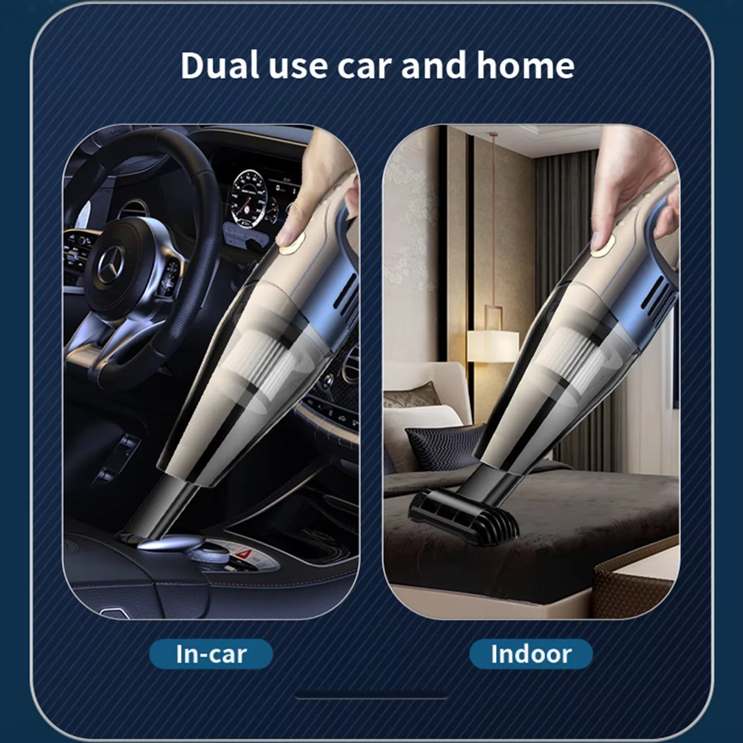 BELIBUY Car Vacuum Cleaner Multifunctional Household Machine