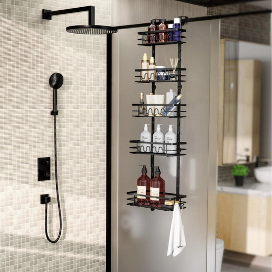 Over The Door Organizer, Wall Mounted Kitchen Bathroom Rack