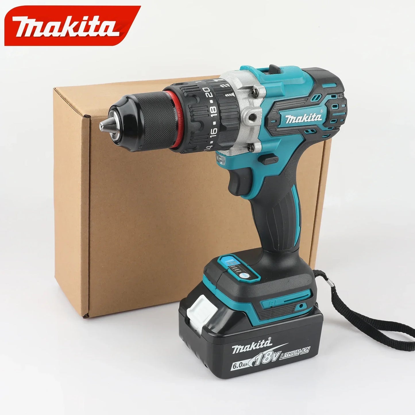 Makita DDF487 Brushless Cordless Drill Driver 13mm Tool
