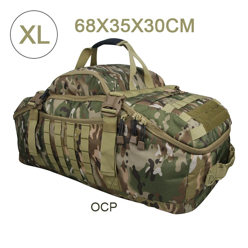 LQARMY Outdoor Mountaineering Duffel Bag 30L 50L 80L